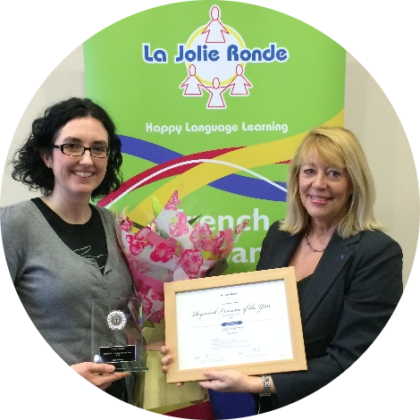 Julie Olliero - La Jolie Ronde Licensee of the Year 2015 for Scotland and Northern England